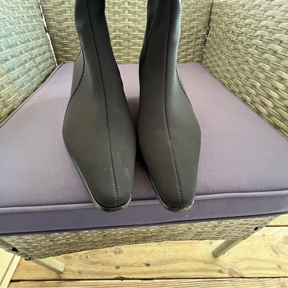 Ara Gore-Tex Black Neoprene Waterproof Knee High Boots 2" Heels Germany size 6.5 - Picture 8 of 8